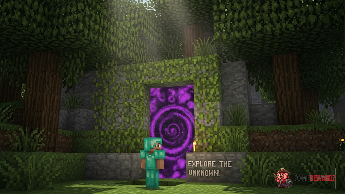 Minecraft's Hidden Nether Portal – Explore the Unknown!